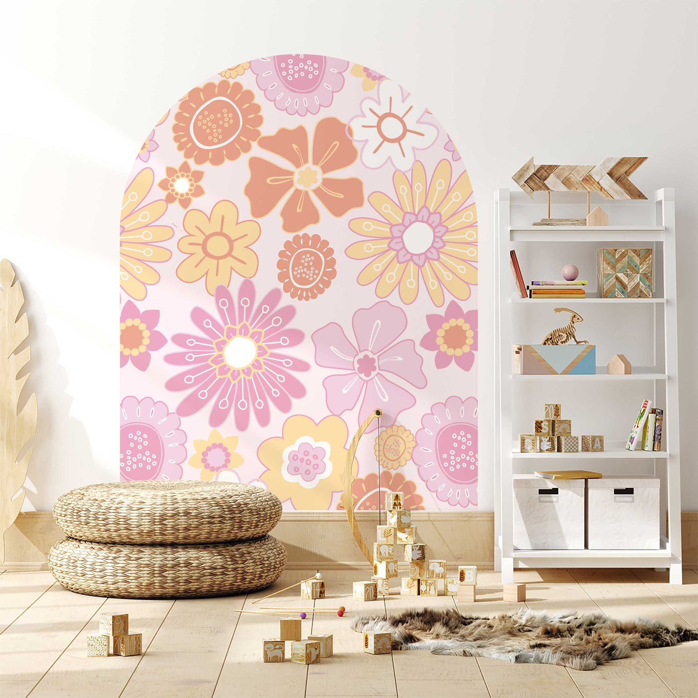 Bloom Arch Wall Decals Style 1