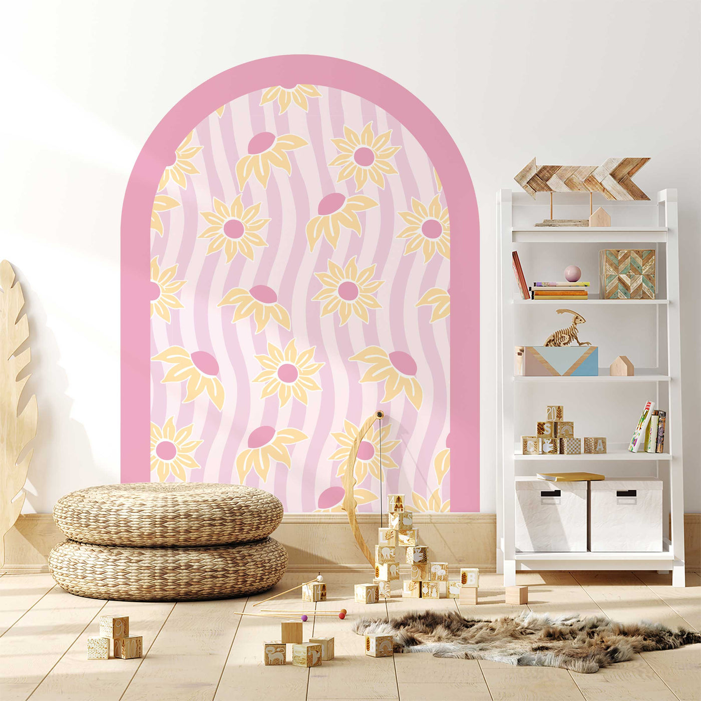 Bloom Arch Wall Decals Style 3