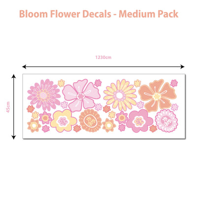 Bloom Flower Wall Stickers