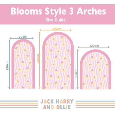 Bloom Arch Wall Decals Style 3