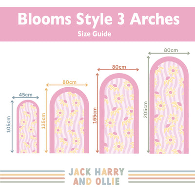 Bloom Arch Wall Decals Style 3