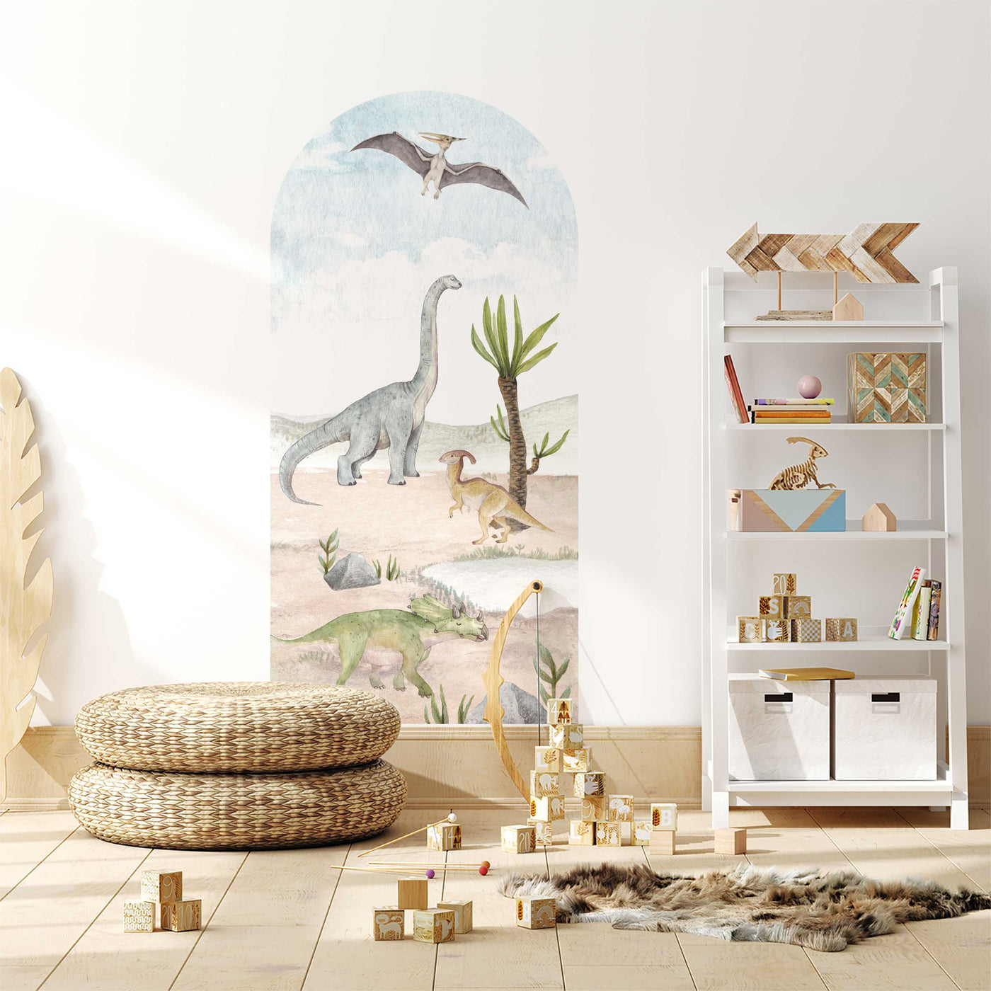 Dinosaur Adventures Arch Wall Decals