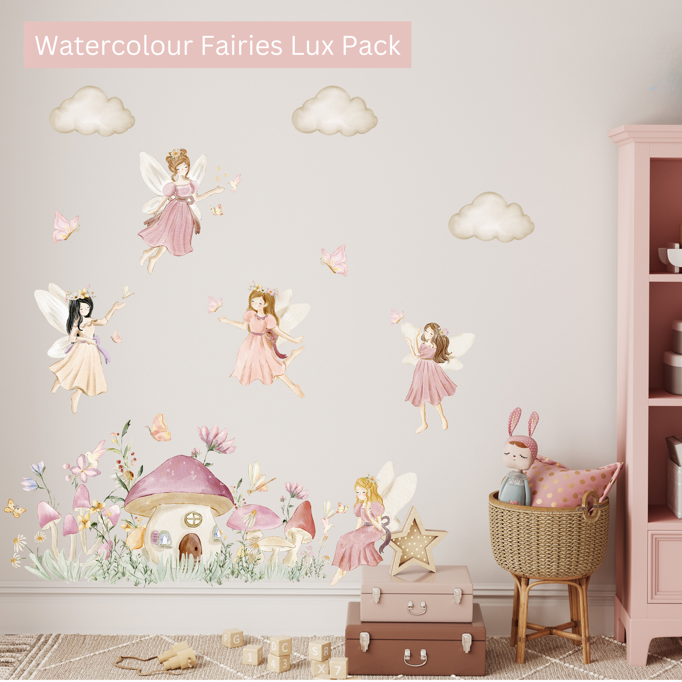 Watercolour Fairies Lux Pack