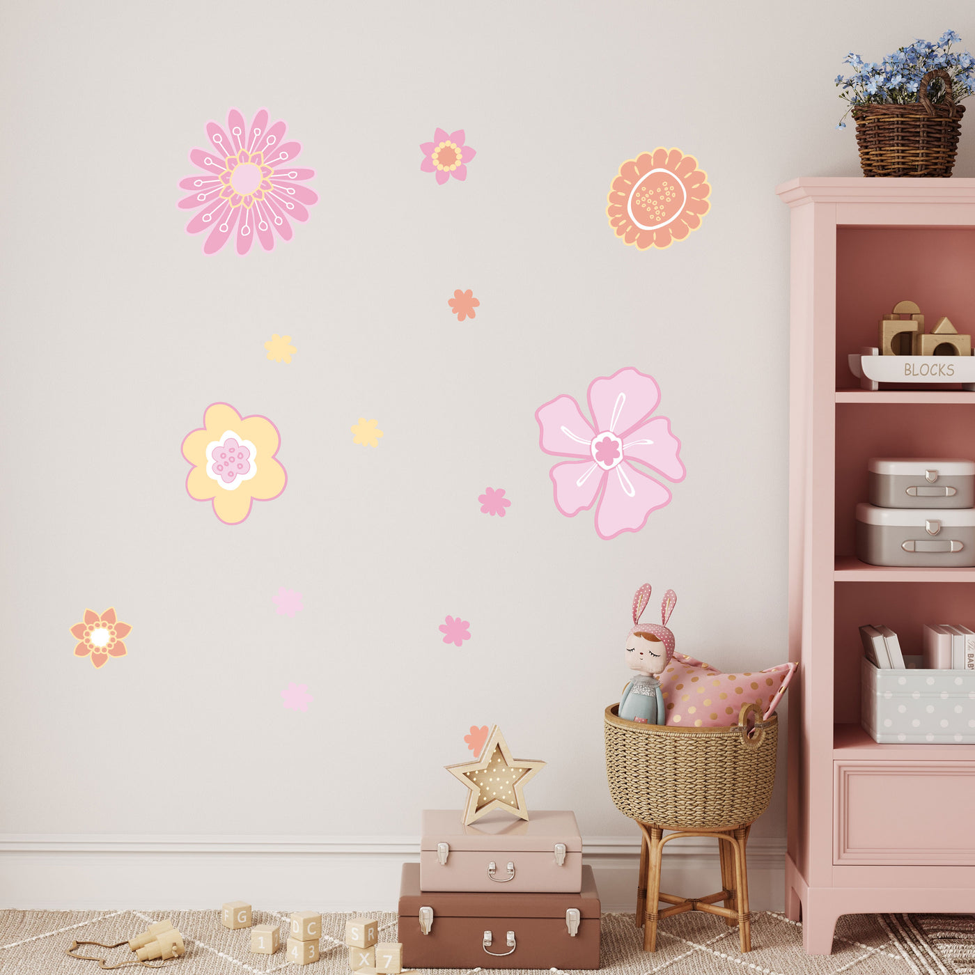 Bloom Flower Wall Stickers
