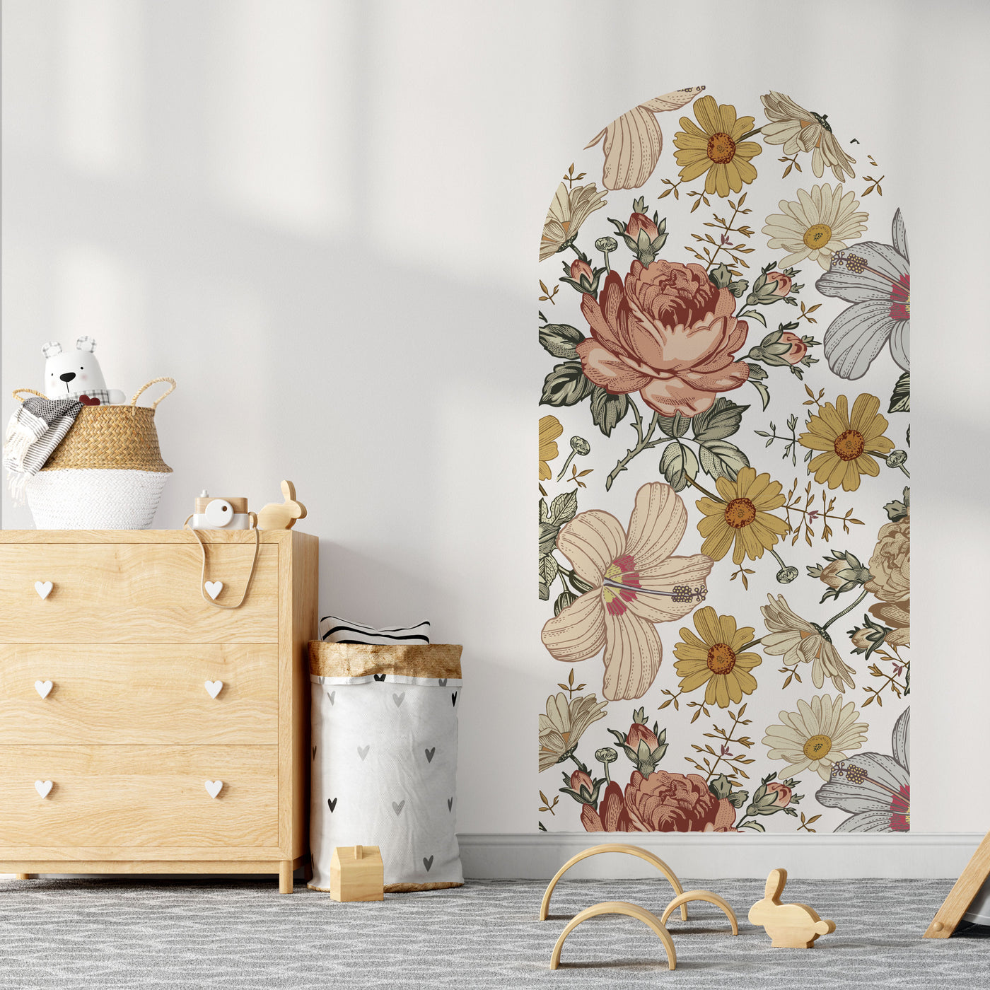 Madelyn Boho Arch Wall Decals