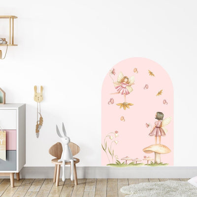 Little Fairy Garden Arch Wall Decals - Jack Harry and Ollie